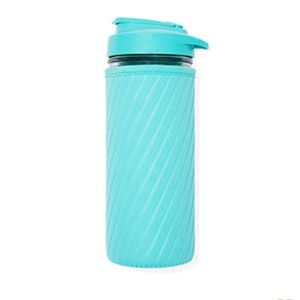 NWT Masontops Glass Water Bottle w/Neoprene Sleeve